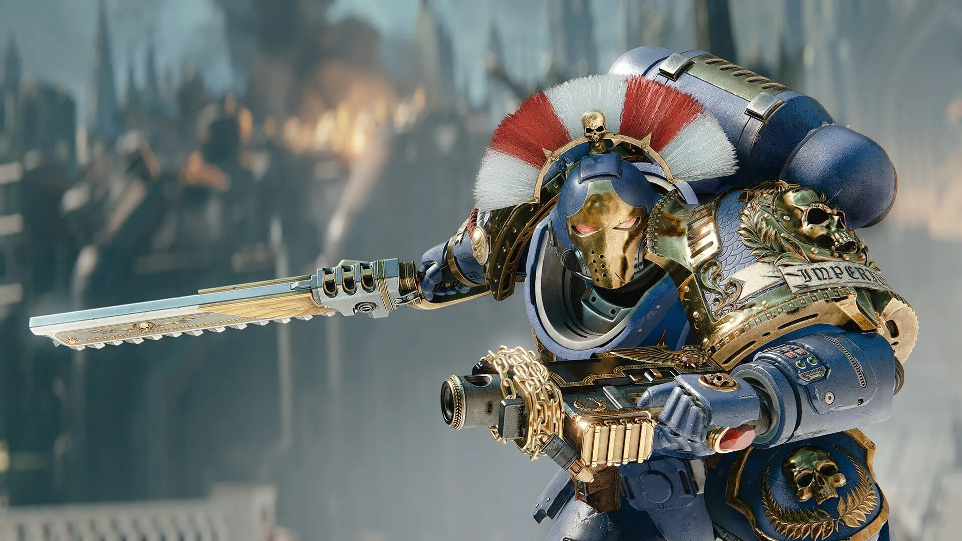 Ulasan mendalam Warhammer 40000 Space Marine 2, pertempuran epik melawan kawanan alien.